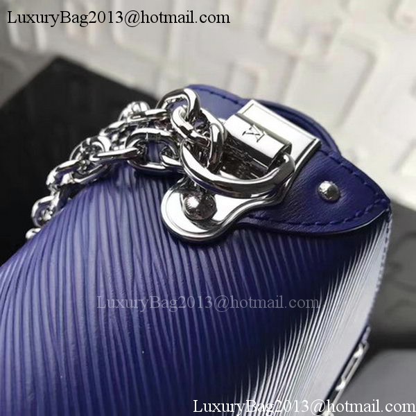 Louis Vuitton Epi Leather TWIST MM M42364 Blue