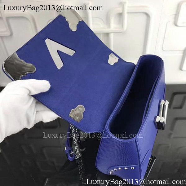 Louis Vuitton Epi Leather TWIST MM M42364 Blue