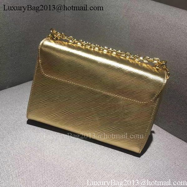 Louis Vuitton Epi Leather TWIST MM M54220 Gold