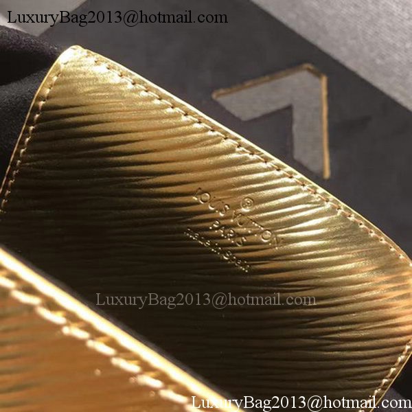 Louis Vuitton Epi Leather TWIST MM M54220 Gold