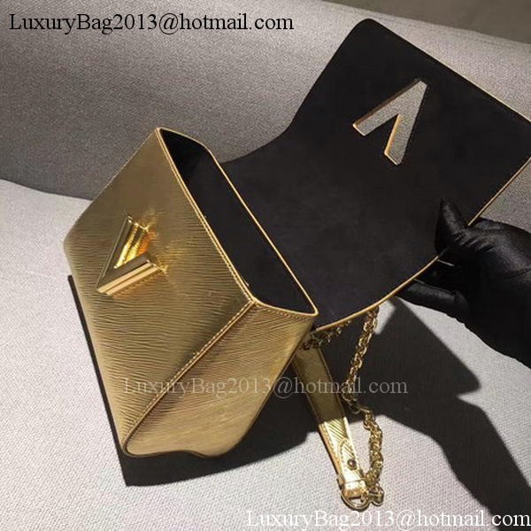 Louis Vuitton Epi Leather TWIST MM M54220 Gold