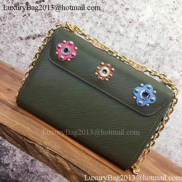 Louis Vuitton Epi Leather TWIST MM M54220 Green