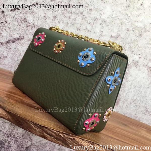 Louis Vuitton Epi Leather TWIST MM M54220 Green