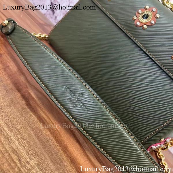 Louis Vuitton Epi Leather TWIST MM M54220 Green