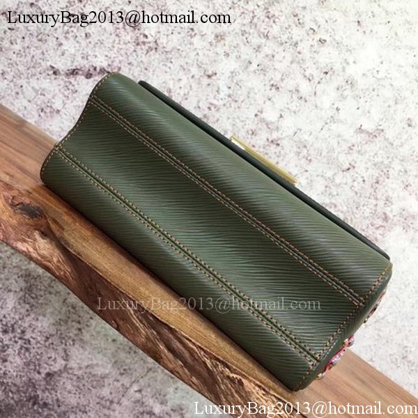 Louis Vuitton Epi Leather TWIST MM M54220 Green