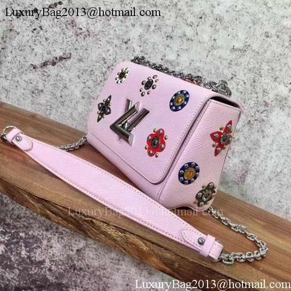 Louis Vuitton Epi Leather TWIST MM M54220 Pink