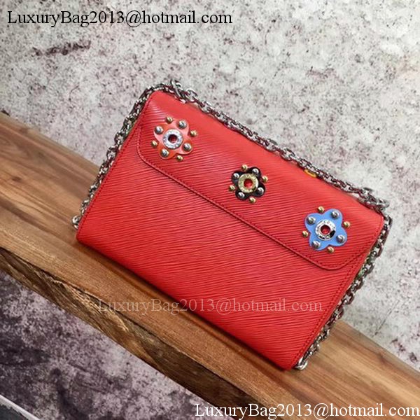 Louis Vuitton Epi Leather TWIST MM M54220 Red