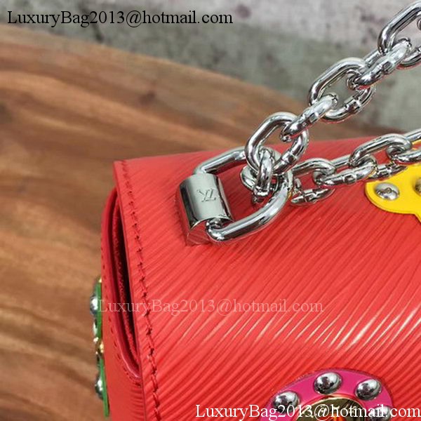 Louis Vuitton Epi Leather TWIST MM M54220 Red