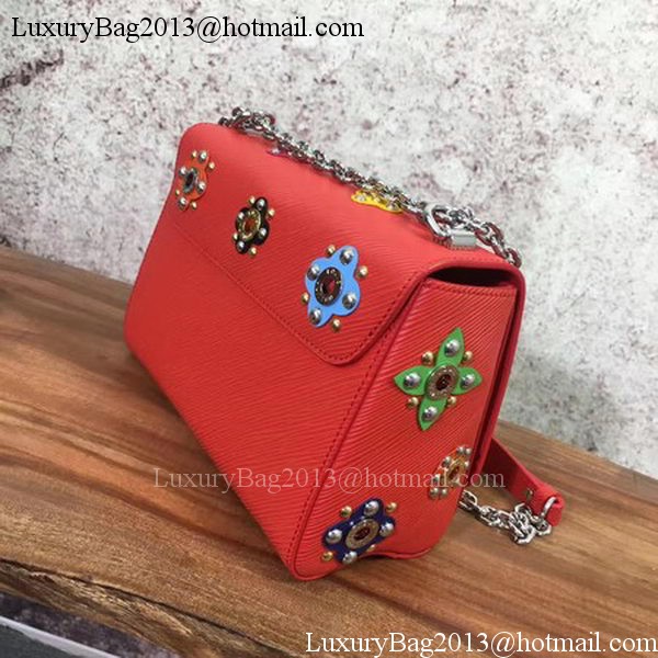 Louis Vuitton Epi Leather TWIST MM M54220 Red