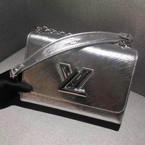 Louis Vuitton Epi Leather TWIST MM M54220 Silver