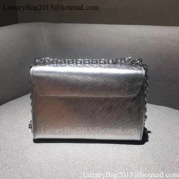 Louis Vuitton Epi Leather TWIST MM M54220 Silver