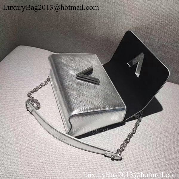 Louis Vuitton Epi Leather TWIST MM M54220 Silver