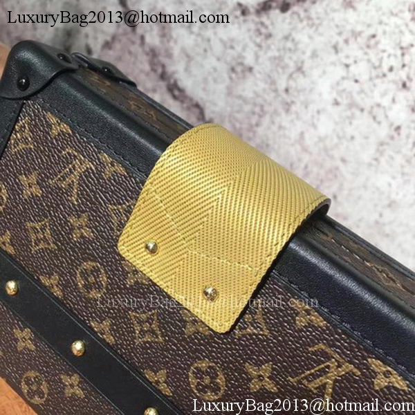 Louis Vuitton Monogram Canvas PETITE MALLE M43117 Black