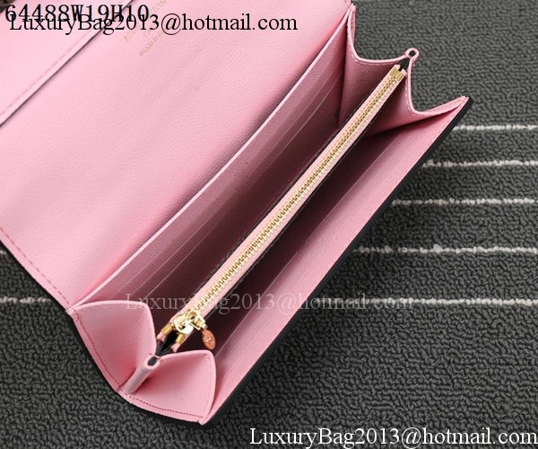 Louis Vuitton Monogram Reverse Canvas SARAH WALLET M64488 Pink
