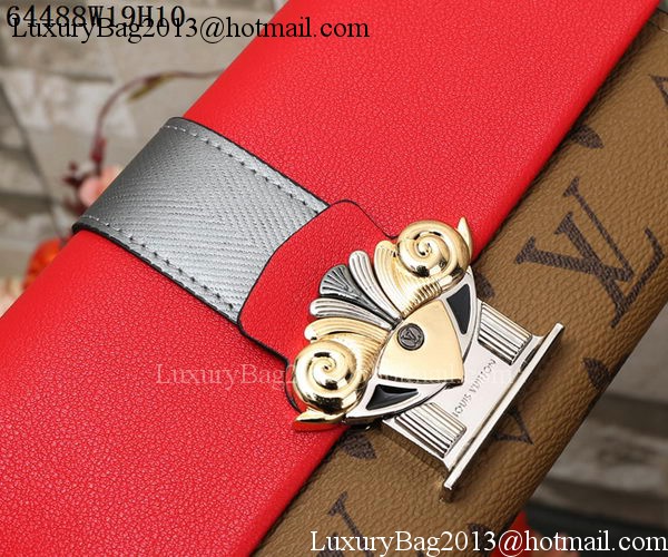 Louis Vuitton Monogram Reverse Canvas SARAH WALLET M64488 Red