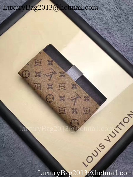 Louis Vuitton Monogram Reverse Canvas SARAH WALLET M64488