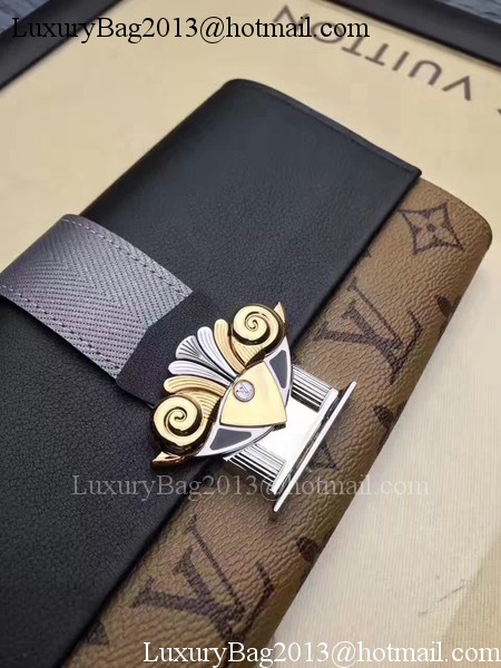 Louis Vuitton Monogram Reverse Canvas SARAH WALLET M64488