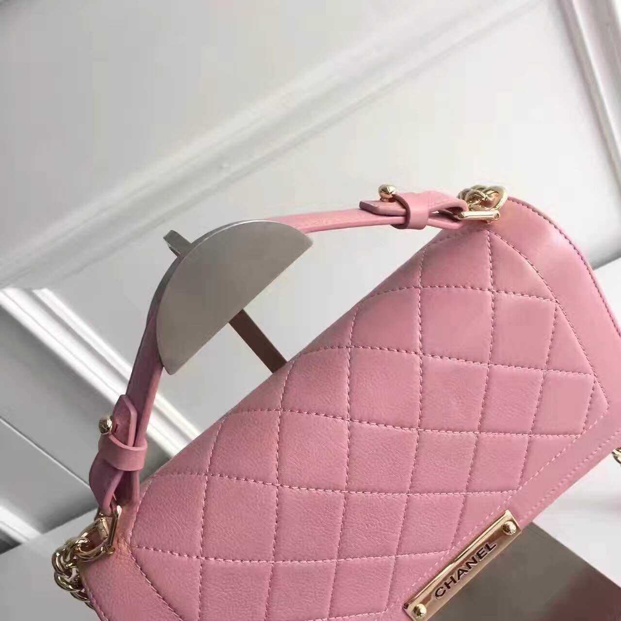 Chanel Calf Leather Shoulder Bag 17524