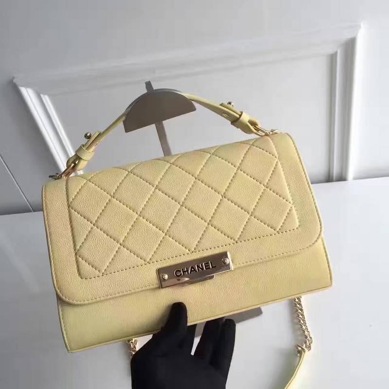 Chanel Calf Leather Shoulder Bag 17524