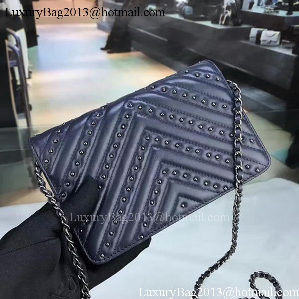 Chanel Flap Shoulder Bag Original Leather CHA6846 Royal