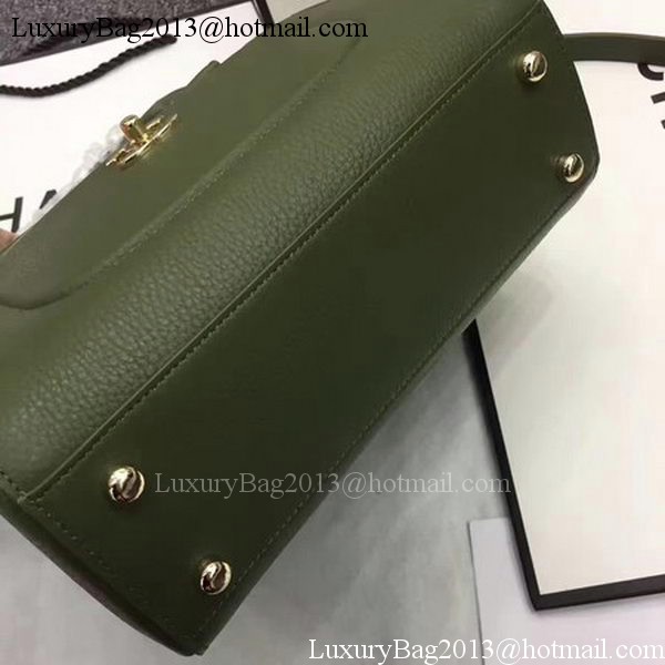 Chanel Small Tote Bag Original Leather CHA6848 Green