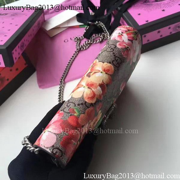 Gucci Dionysus Blooms Print mini Chain Bag 401231 Pink