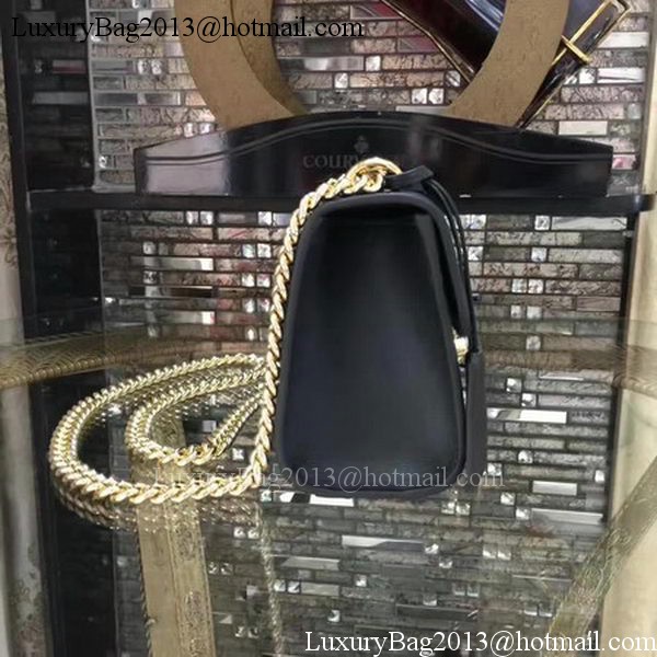 Gucci Padlock Gucci Signature Mini Shoulder Bag 409487 Black