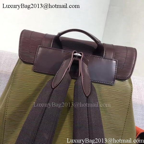 Louis Vuitton Epi Leather CHRISTOPHER PM Bag M58868 Khaki