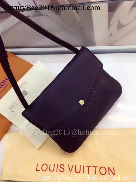 Louis Vuitton Monogram Empreinte POCHETTE FELICIE M50258 Black