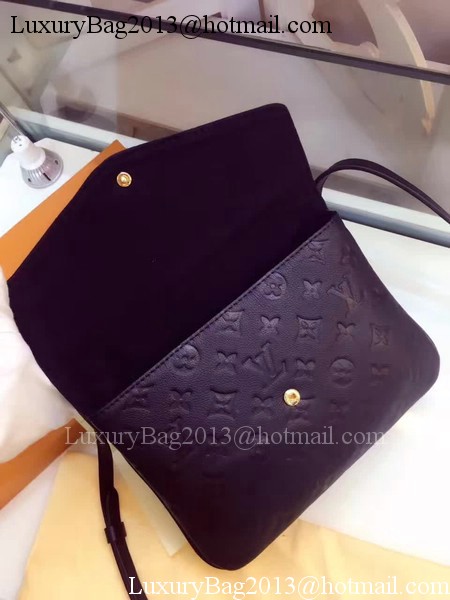 Louis Vuitton Monogram Empreinte POCHETTE FELICIE M50258 Black