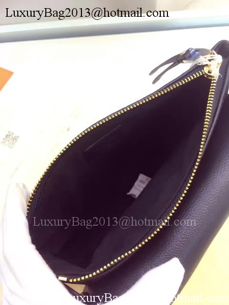 Louis Vuitton Monogram Empreinte POCHETTE FELICIE M50258 Black