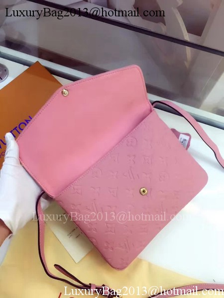 Louis Vuitton Monogram Empreinte POCHETTE FELICIE M50258 Pink