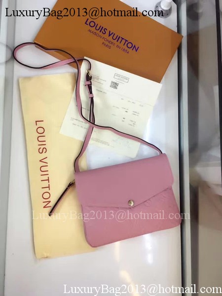 Louis Vuitton Monogram Empreinte POCHETTE FELICIE M50258 Pink