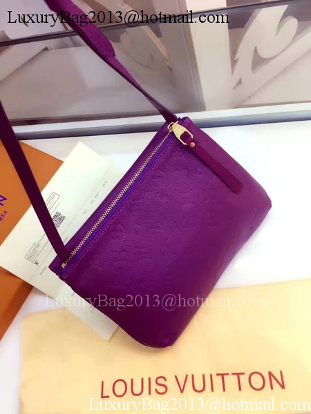 Louis Vuitton Monogram Empreinte POCHETTE FELICIE M50258 Purple