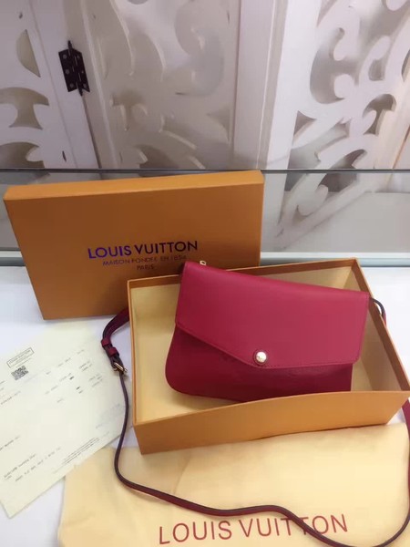 Louis Vuitton Monogram Empreinte POCHETTE FELICIE M50258 Red