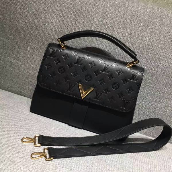 Louis Vuitton Monogram VERY ONE HANDLE Bag 42904 Black