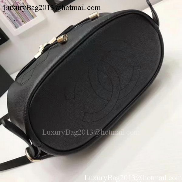 Chanel Calfskin Leather Backpack CHA2845 Black