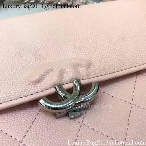 Chanel Flap Shoulder Bag Calfskin Leather A32781 Pink