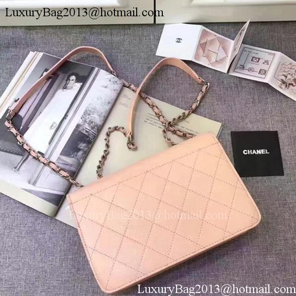 Chanel Flap Shoulder Bag Calfskin Leather A32781 Pink