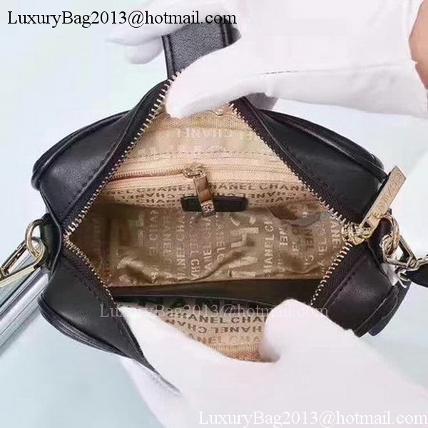 Chanel Shoulder Bag Calfskin Leather A33269 Black