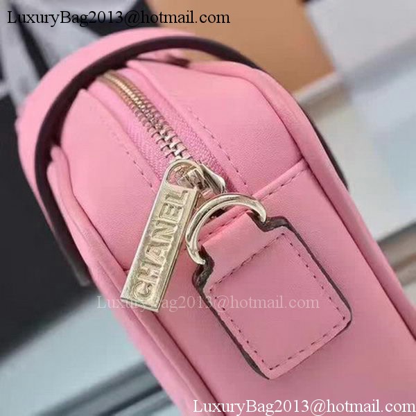 Chanel Shoulder Bag Calfskin Leather A33269 Pink