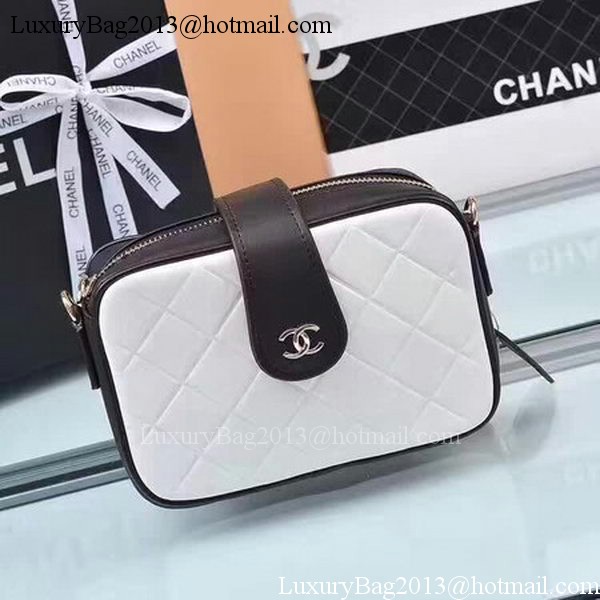 Chanel Shoulder Bag Calfskin Leather A33269 White