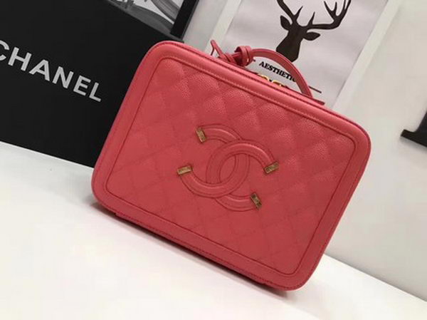 Chanel Shoulder Bag Original Calfskin Leather CHA1812 Red