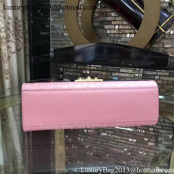 Gucci Padlock Series Gucci Signature Shoulder Bag 409486 Pink