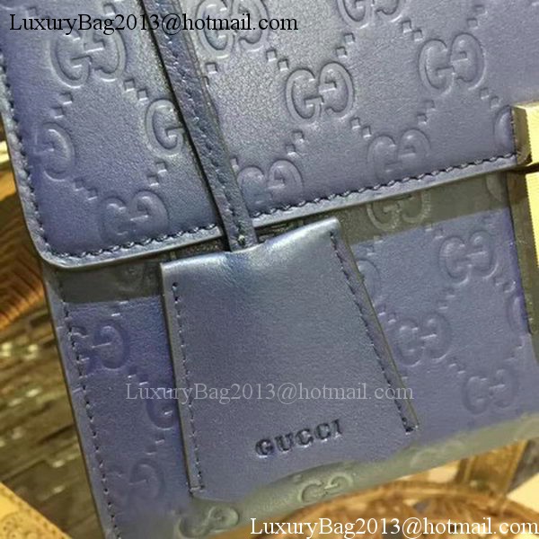 Gucci Padlock Series Gucci Signature Shoulder Bag 409486 Royal