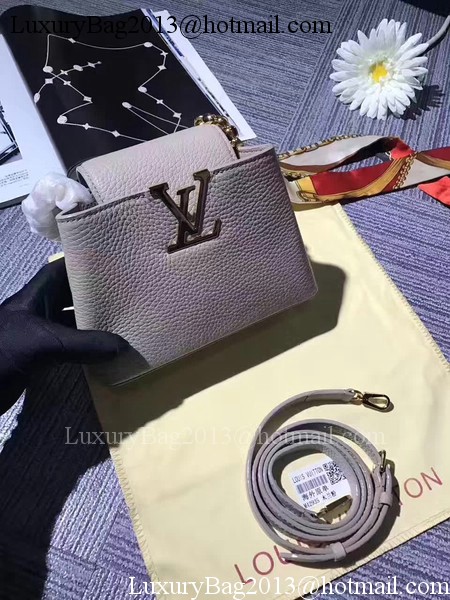 Louis Vuitton original Elegant Capucines Bags M42935 Grey