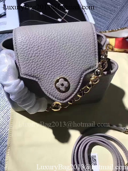 Louis Vuitton original Elegant Capucines Bags M42935 Grey