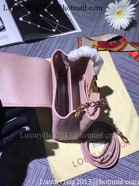 Louis Vuitton original Elegant Capucines Bags M42935 Pink