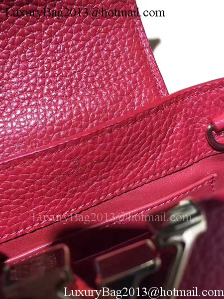 Louis Vuitton originalElegant Capucines Bags M42935 Red