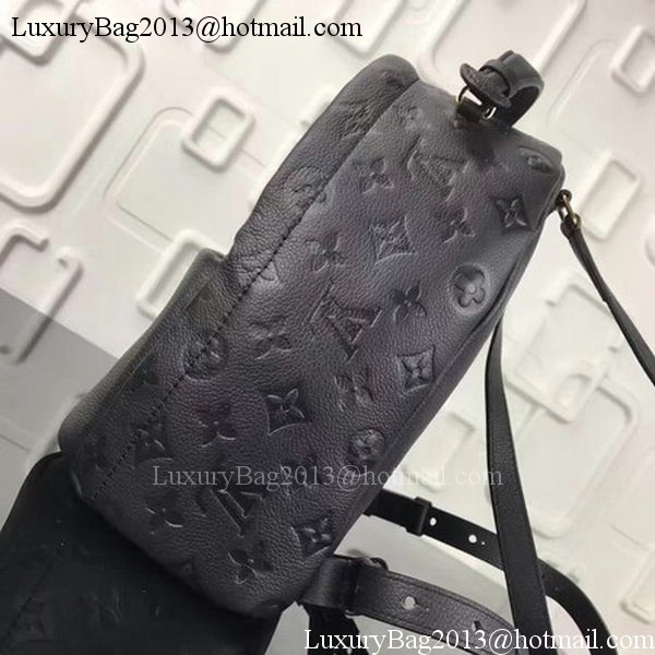 Louis Vuitton Monogram Empreinte SORBONNE BACKPACK M44016 Black